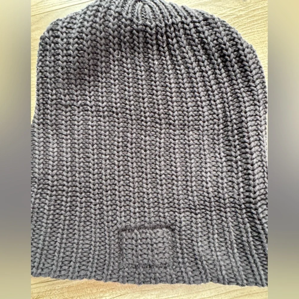 LOVE YOUR MELON Beanie Hat Cuffed Style Cotton Black with White Men’s Women’s